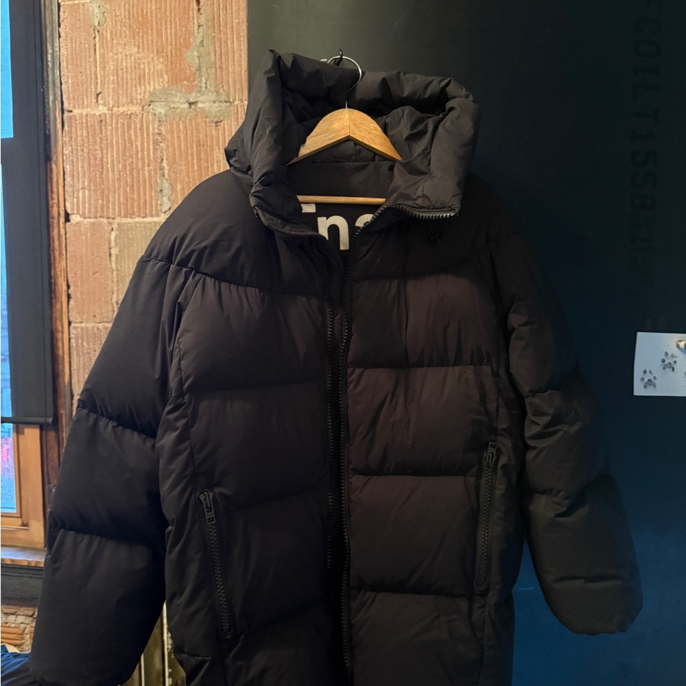 TNA Giga Puff Black Puffer Jacket